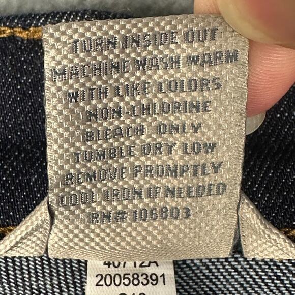 Duluth Trading Jeans Womens 10X31 Blue DuluthFlex Daily Denim Slim Leg Dark Wash - Picture 7 of 12